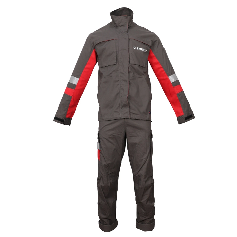 Cotton Customized Workwear Arc-Flash Protection Anti-Acid Meltproof Fr Safety Jacket