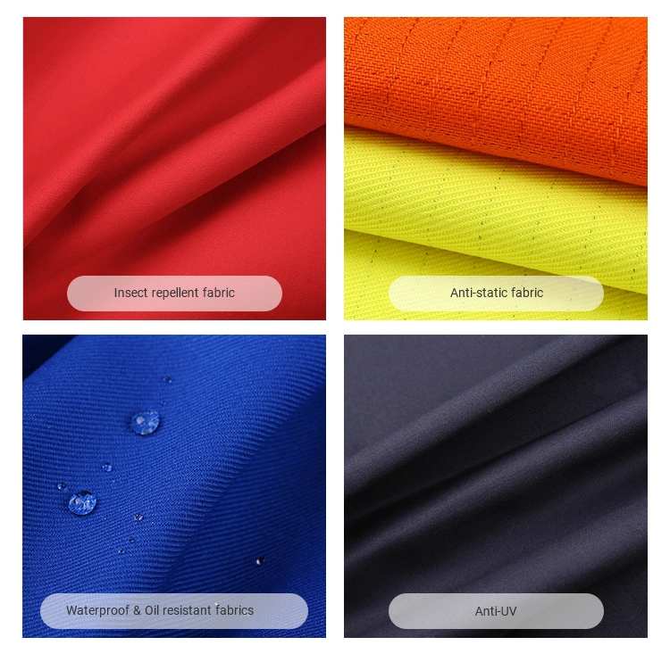 250gram Inherent Modacrylic Cotton Anti-Static Fireproof Fabric