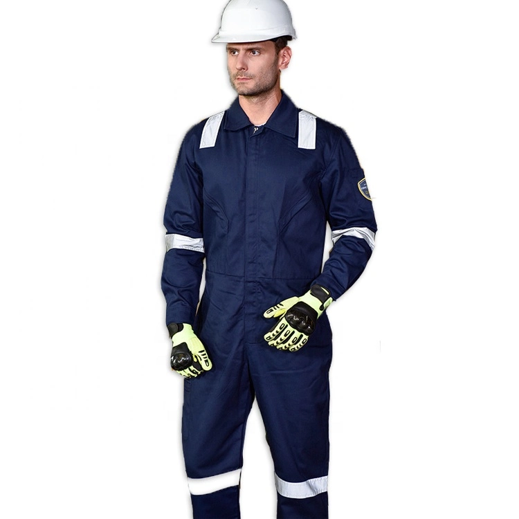 Durable and Washable Fr Cotton Fire Retardant Coverall