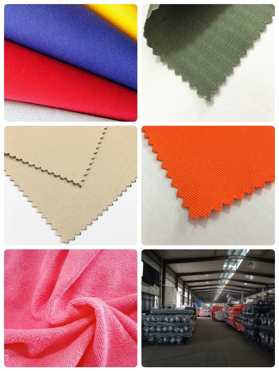 CVC 80/20 Proban Fr Double Fleece Factory Made Used in Security Garment / Clothing / Trousers